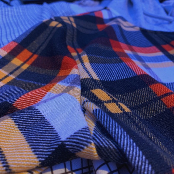 Garage boyfriend flannel with hoodie - Picture 4 of 4